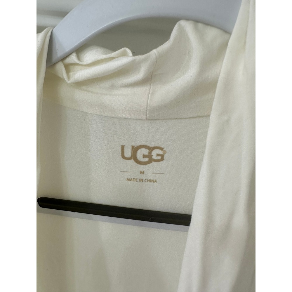 UGG Australia Womens Cream Sleeveless Wrap Romper UA5536W Off White Medium - Picture 4 of 5